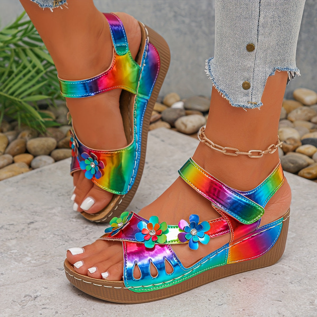 Madison | Platform Wedge Sandals