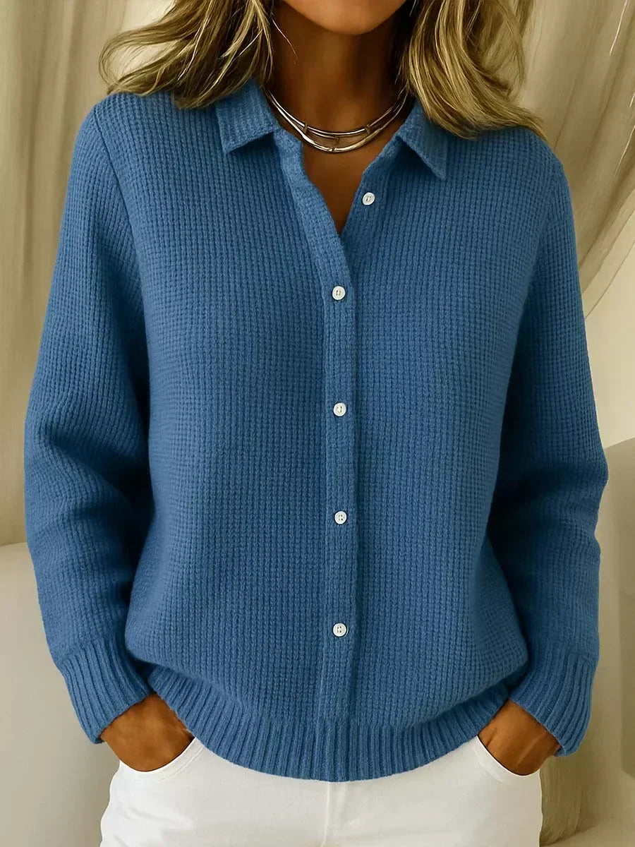 Katrina | Textured Knit Button Cardigan for Women