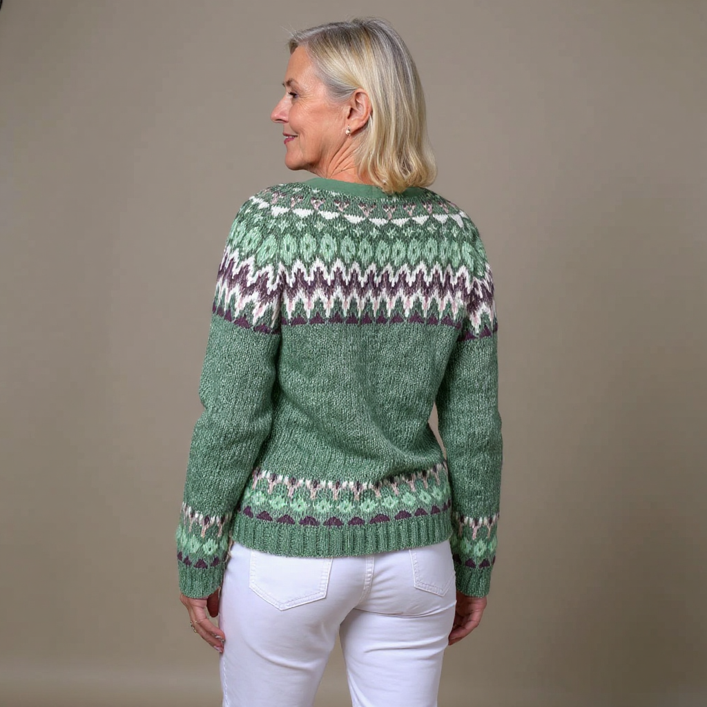 FLORENCE | RETRO ICELANDIC CARDIGAN