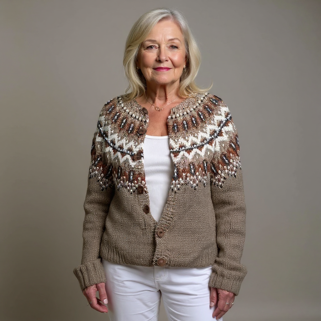 HARLOW | CLASSIC ICELANDIC VINTAGE CARDIGAN