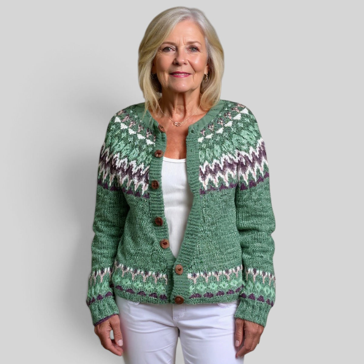 FLORENCE | RETRO ICELANDIC CARDIGAN