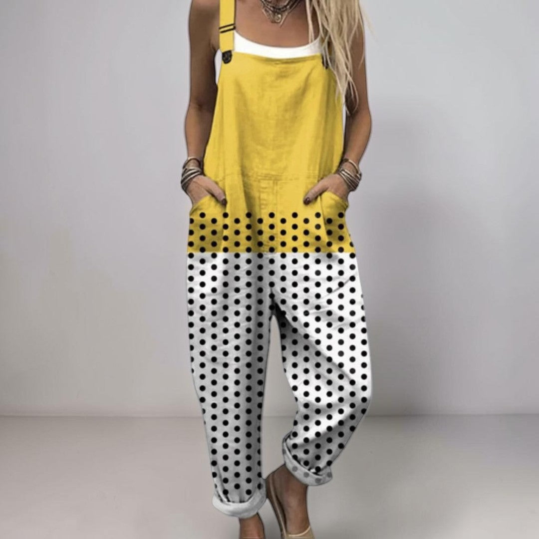 Comfortable Printed Dungarees 21