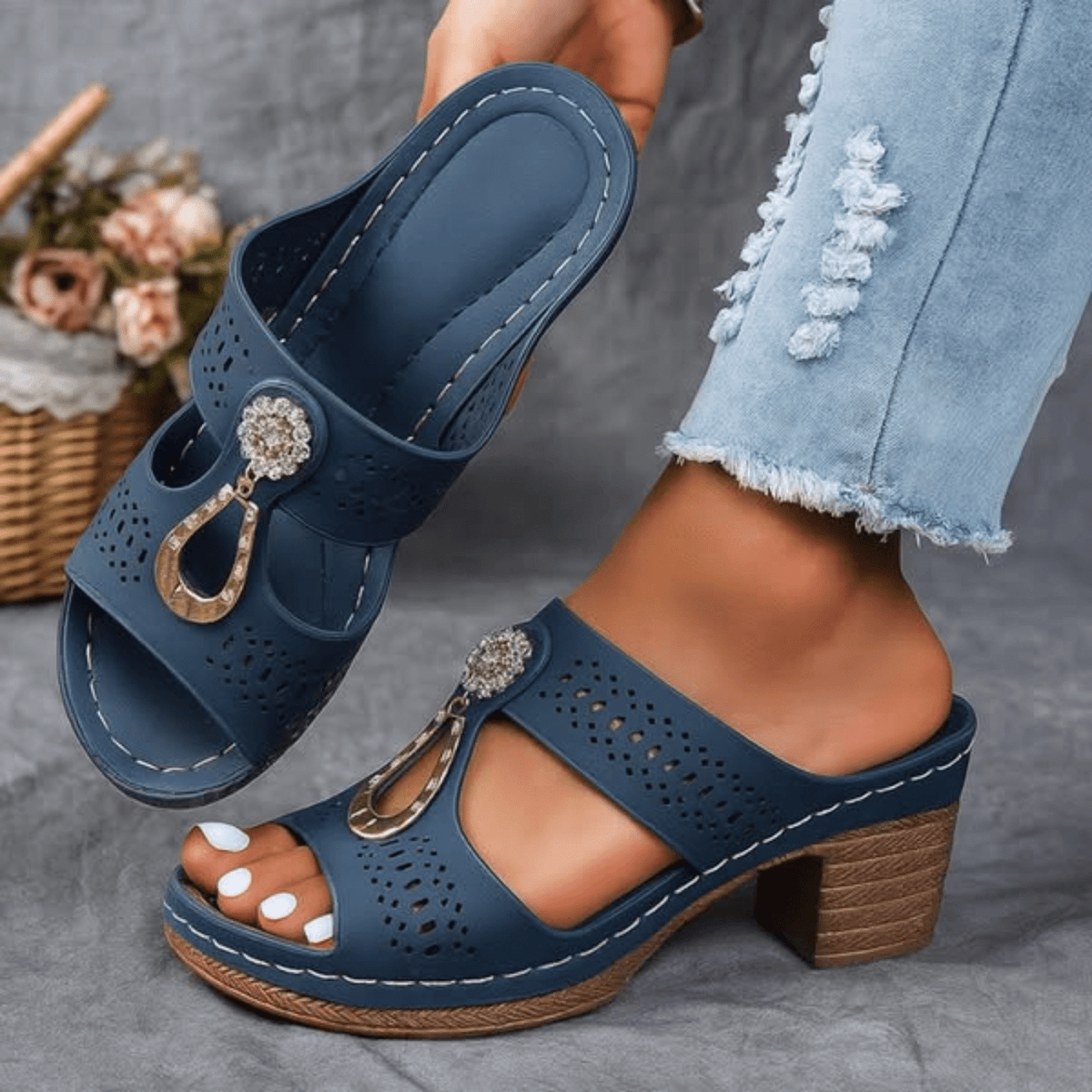 Faith | Comfort Wedge Sandals