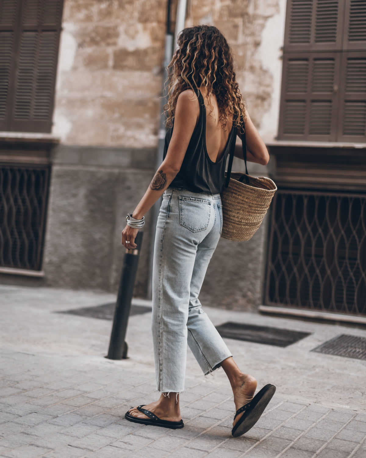 The Dark | Low Back Base Tank Top