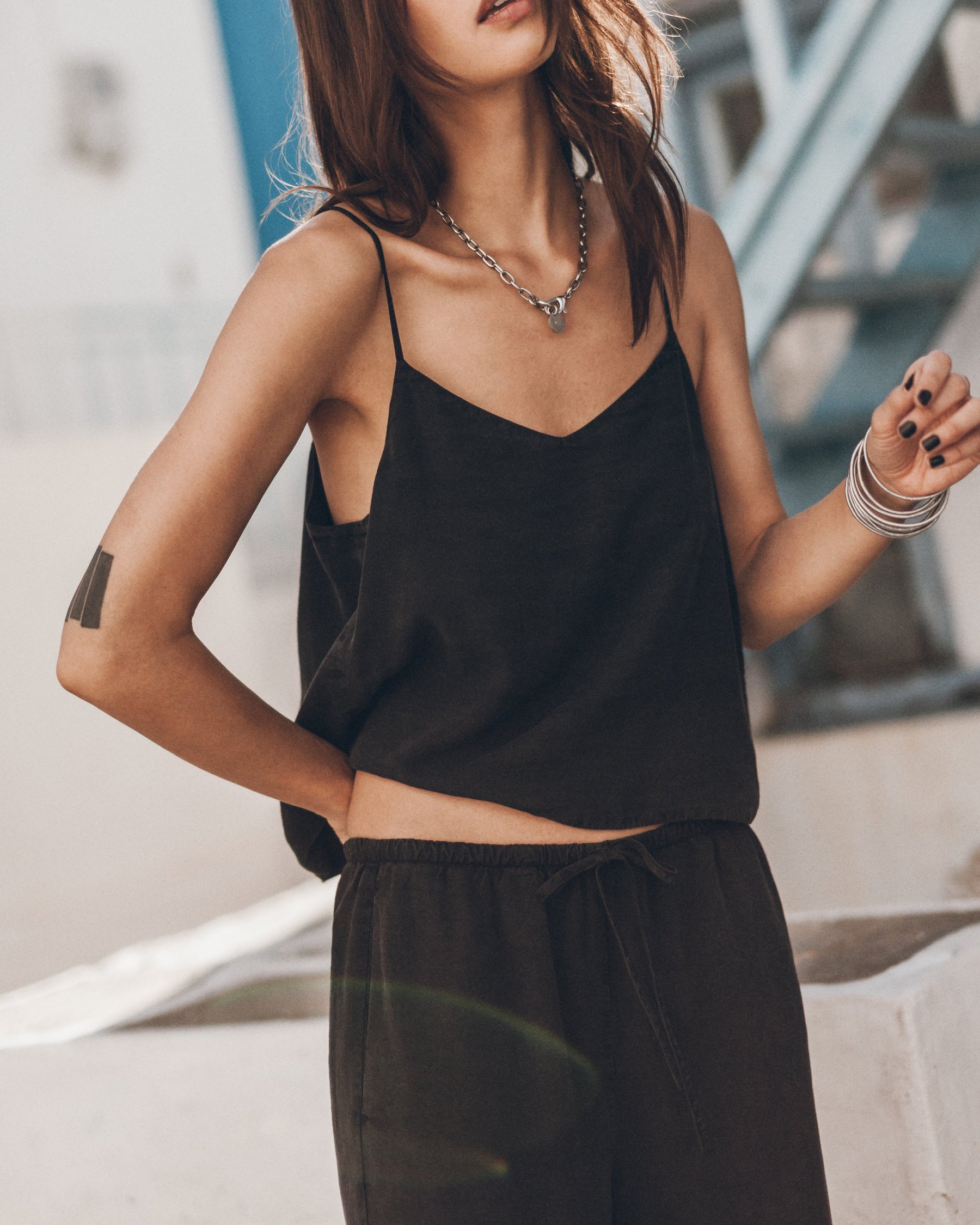 The Dark | Knotted Top