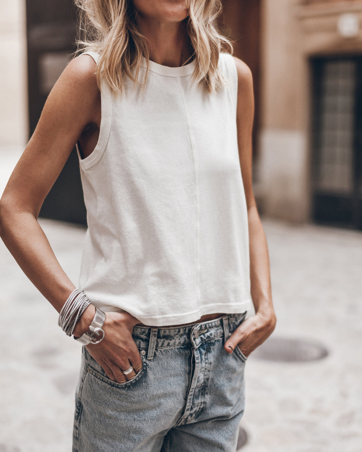 Elise | Relaxed Sleeveless Top