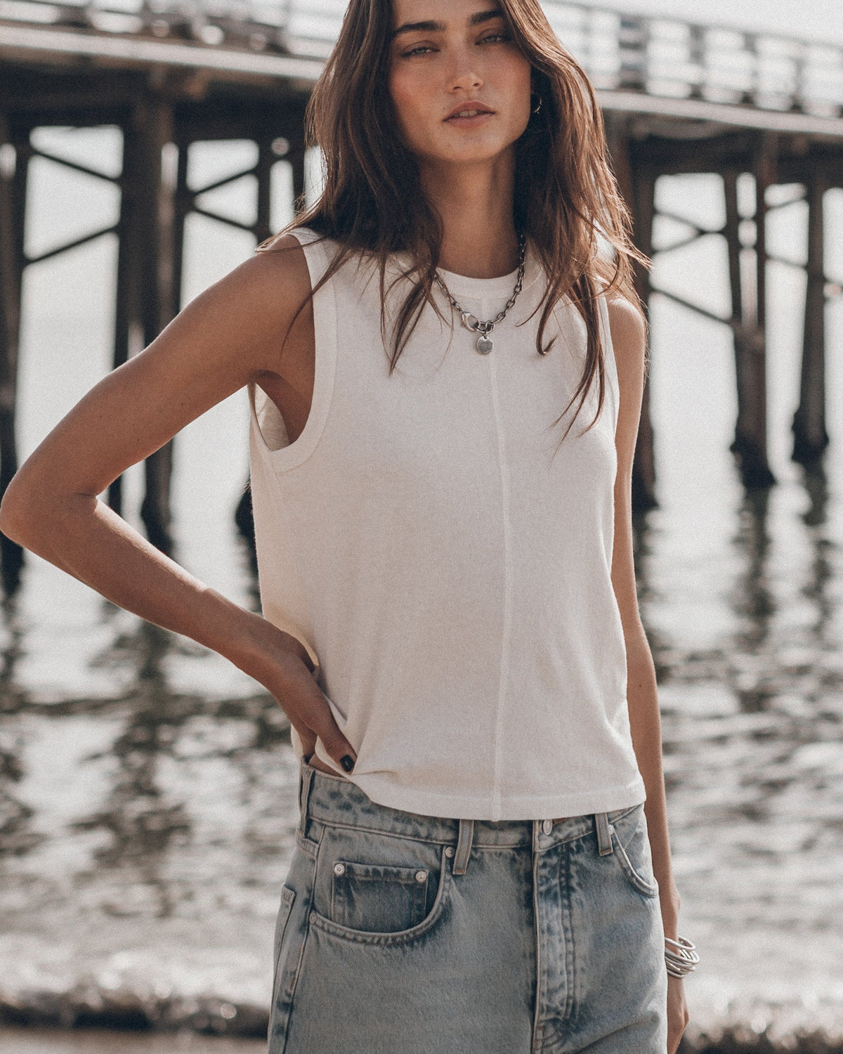 Elise | Relaxed Sleeveless Top