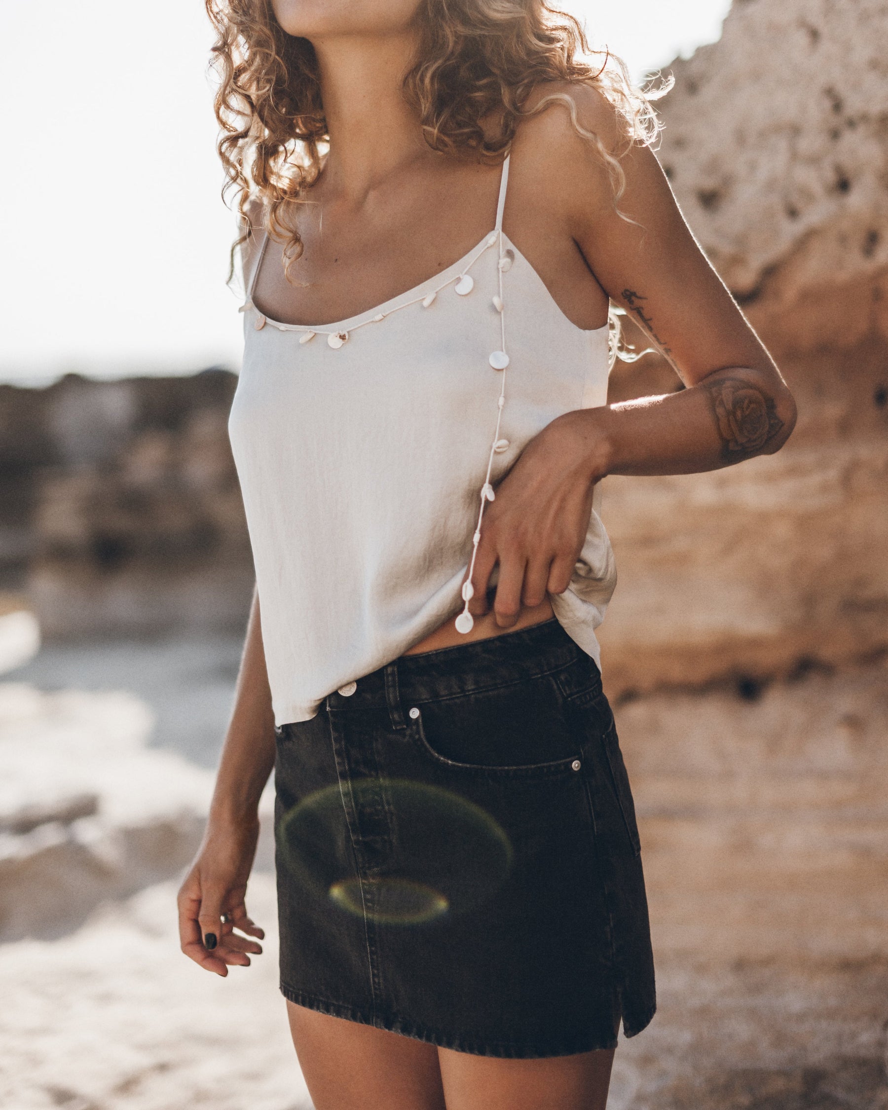 The Light | Shell Top