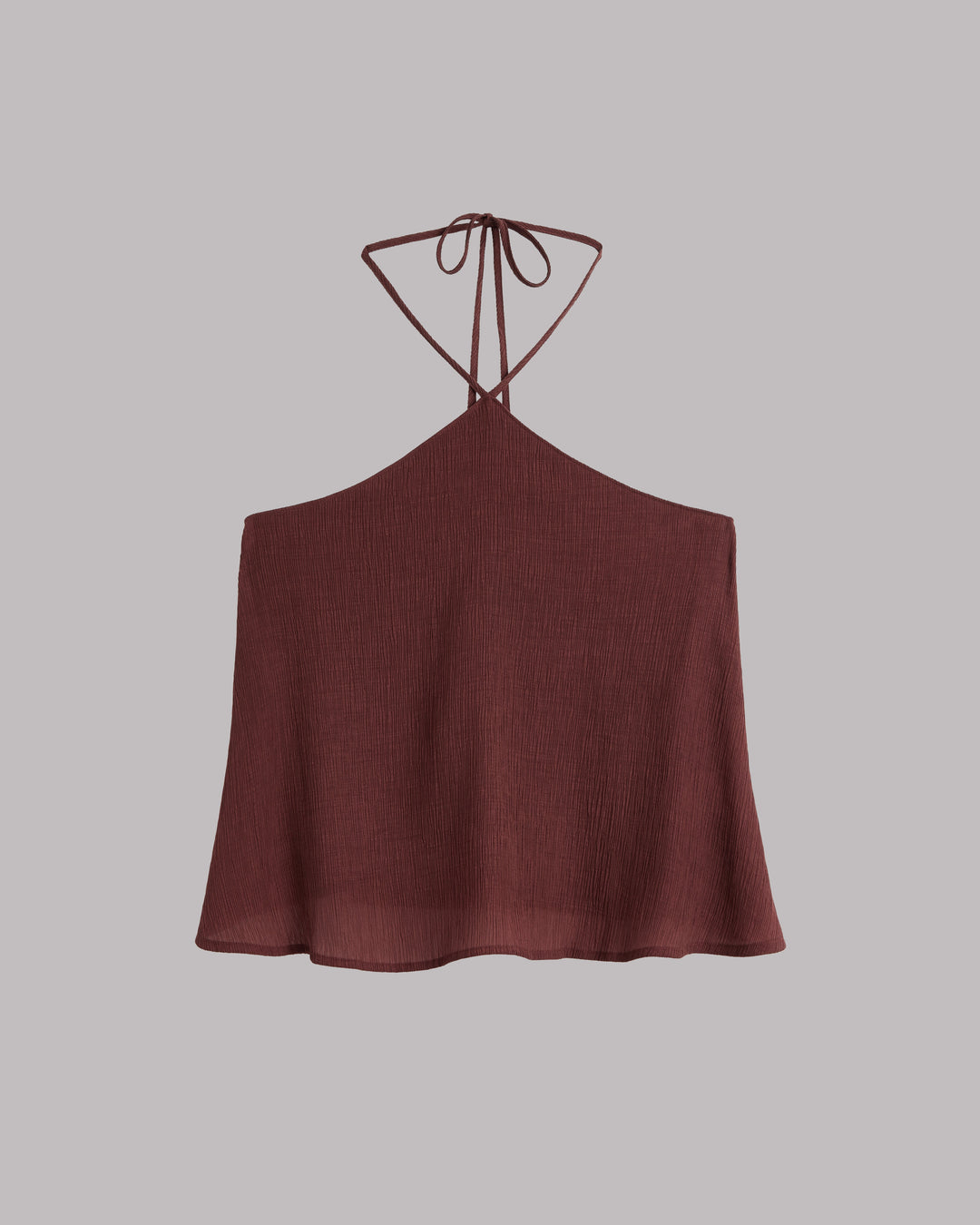 The Russet Halterneck Top