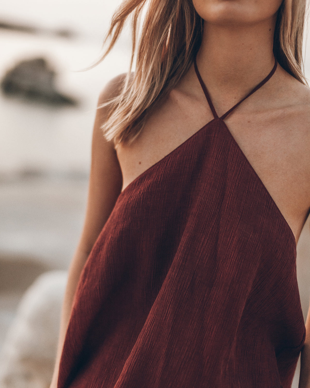 The Russet | Halterneck Top