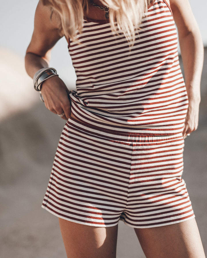 The Russet Striped Tank Top