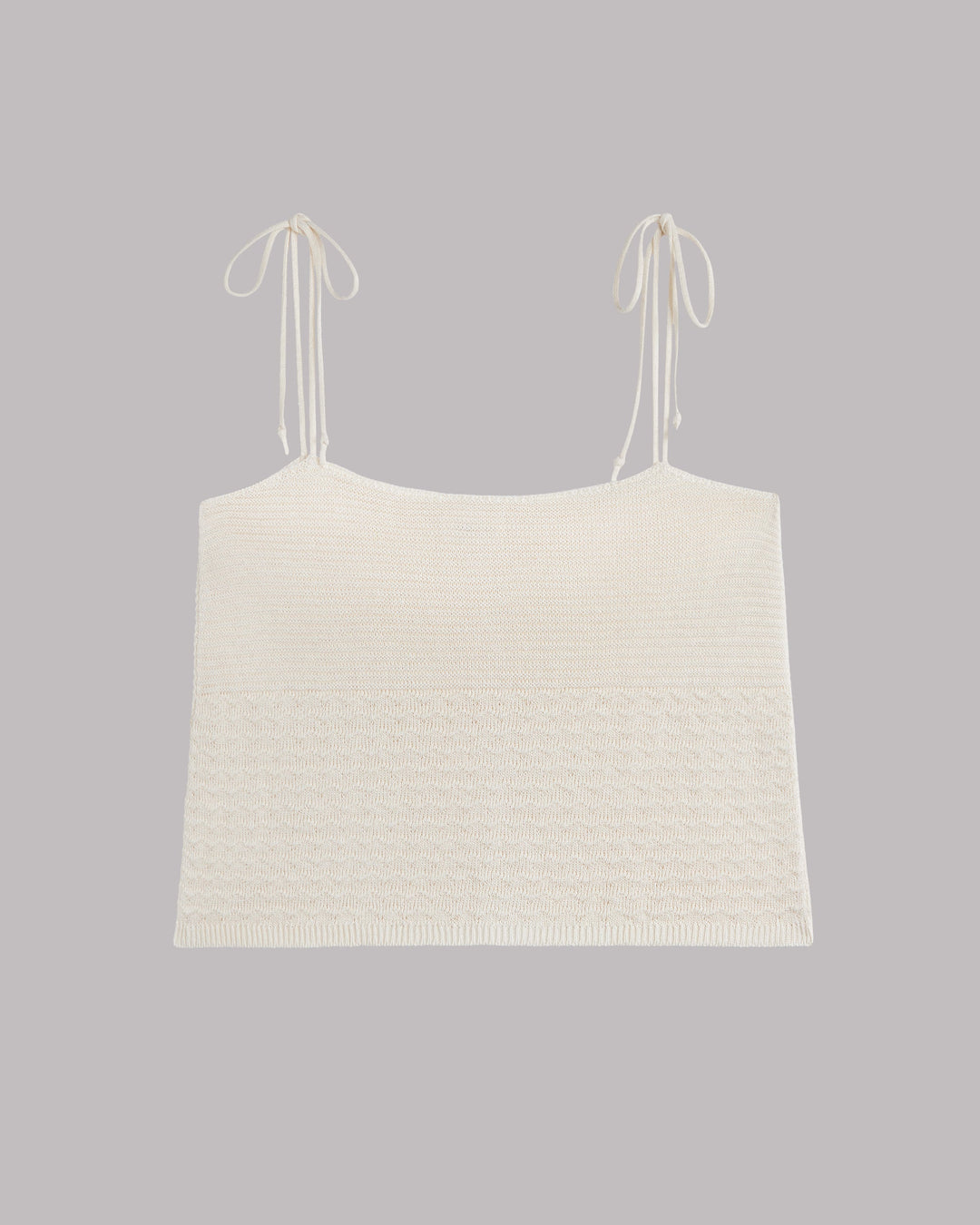 The White Crochet Camisole