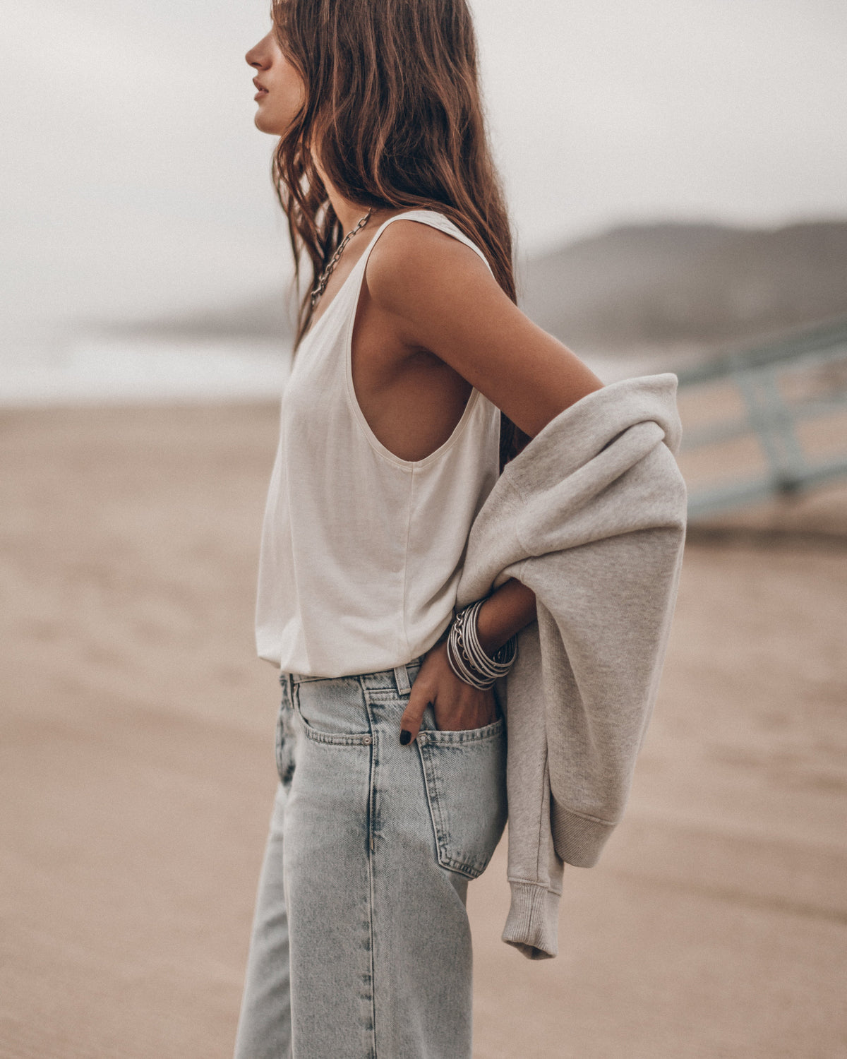 The White | Base Tank Top