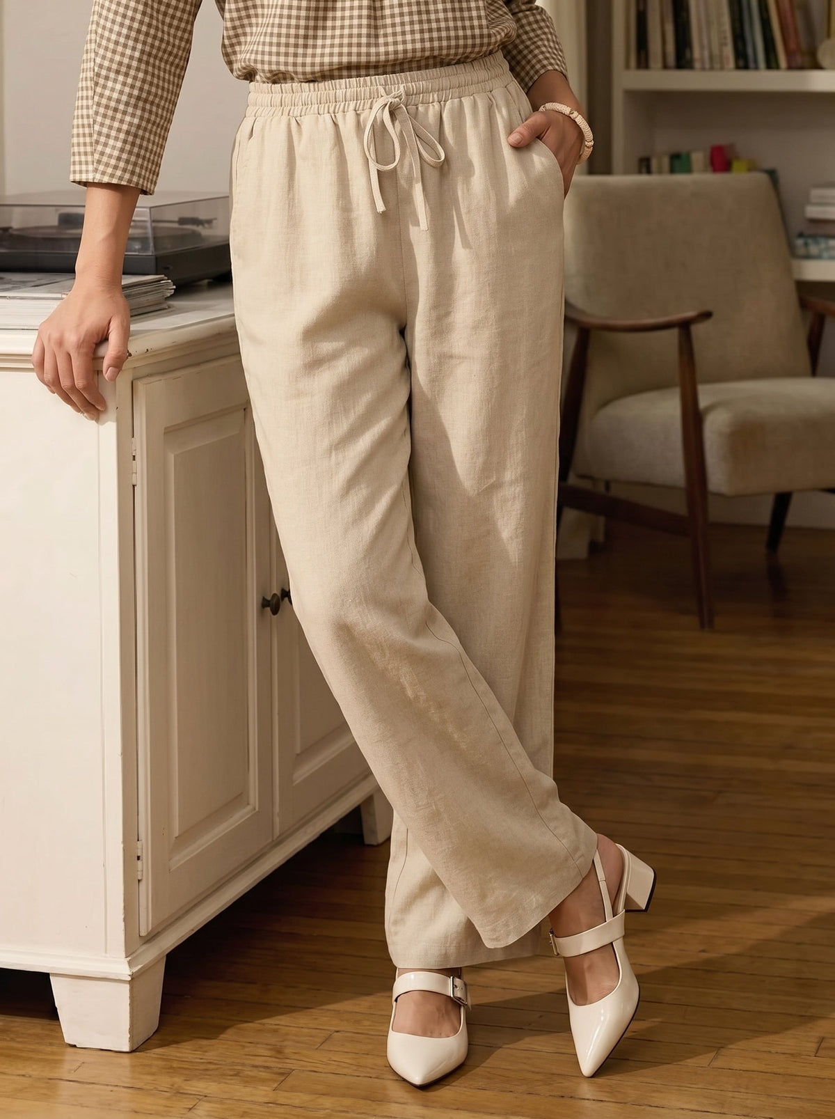 Lyon | Classic Linen Trousers
