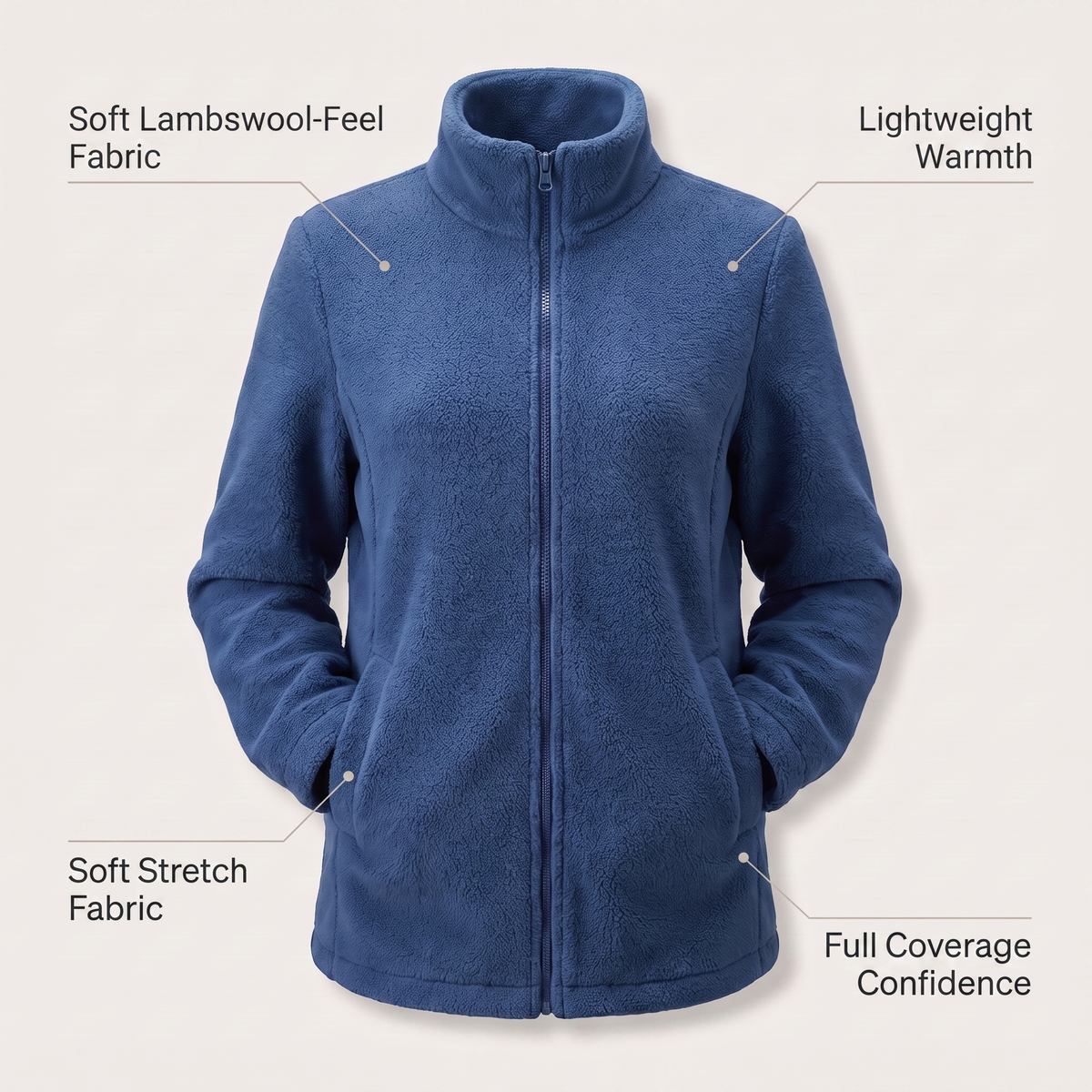 SOPHIA LAMBSWOOL JACKET